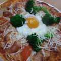 つぶこ's cooksnap of when they made ホームベーカリーを使って自宅でピザ☆.
