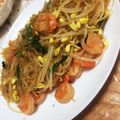 凜子。's cooksnap of when they made えび・にら・春雨の炒め物✾.
