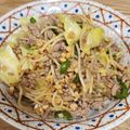 亜矢佳's cooksnap of when they made 春キャベツと納豆そぼろスパゲティ.