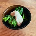 珍獣使い's cooksnap of when they made アマドコロの胡麻ヨネーズかけ.