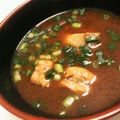 ゆーちゃん？'s cooksnap of when they made ブリの味噌汁( 赤だし ).