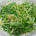 ひっかー☆food's cooksnap of when they made コーンと水菜のゴマドレ白あえ◆簡単！.