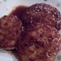 hime2mum's cooksnap of when they made 鶏つくねの照焼き生卵黄.