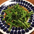 mari_gohan's cooksnap of when they made 屋台の味！！空芯菜の炒め物.
