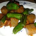 karo55's cooksnap of when they made しし唐と蒟蒻のピリ辛味噌炒め♪お弁当にも.