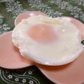 赤い電話's cooksnap of when they made レンチン♪目玉焼き。お弁当に簡単♪.