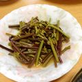 ＊実月＊'s cooksnap of when they made わらびの洋風マスタード和え～あく抜きから.