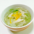 ジンベえちゃん's cooksnap of when they made 柚子香る♪白菜とささみのダイエットスープ.