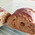 とさよ's cooksnap of when they made コーヒーと無花果のライ麦パン.