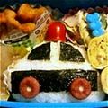 コスモスryuka's cooksnap of when they made キャラ弁 パトカー.