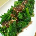 ‘rioka’'s cooksnap of when they made ◎菜の花の梅肉あえ◎～お手軽副菜～.