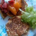 tapioka18's cooksnap of when they made ヘルシー★おからパンケーキ.