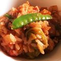 まりこ33's cooksnap of when they made 大雑把さんの 簡単 トマトリゾット.