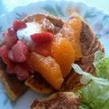 tapioka18's cooksnap of when they made ふんわり♪　おから・パンケーキ.