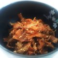 ★らっしゅ★'s cooksnap of when they made にんじんとまいたけのきんぴら.