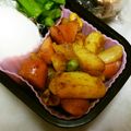 しおりのテーマ's cooksnap of when they made カレー味のジャーマンポテト風.