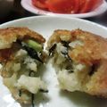きどん's cooksnap of when they made 枝豆とツナとヒジキのコロッケ.