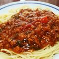 たつわさび's cooksnap of when they made 残ったハンバーグで☆ミートソース.