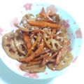 KY328's cooksnap of when they made ご飯、お酒のお供に！レンコンのきんぴら.