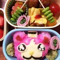 りーそー's cooksnap of when they made セーラーニャンの妖怪ウォッチ簡単キャラ弁.