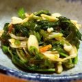 クックW29NPB☆'s cooksnap of when they made ほうれん草とめかぶの食べるラー油あえ.