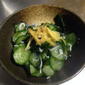 あやねんママ1222's cooksnap of when they made きゅうりとワカメとしらす干しの酢の物.