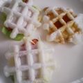 モコサマ's cooksnap of when they made お餅でモッフル＠アボカドとえび.
