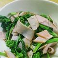 ゆりたんしょうたん's cooksnap of when they made パパっと！菜花とハムの炒め物.