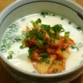 chou*'s cooksnap of when they made 豆乳味噌スープの温やっこ.