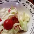 ふわふわまくら's cooksnap of when they made 新玉ねぎと春キャベツの生ハムサラダ★.