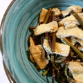 料理人しばチャン's cooksnap of when they made わらびと油揚げの煮物.