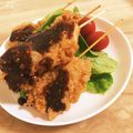 キラリンmama's cooksnap of when they made ❀新たまねぎ&鶏胸肉のジューシー串揚げ❀.