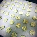 shaly's cooksnap of when they made 1歳の息子へ＊小松菜クッキー＊.
