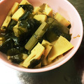 みにーまあ's cooksnap of when they made 旬の春煮物（ワカメとタケノコとふき）.
