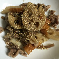 イギりん's cooksnap of when they made 蓮根と挽肉のきんぴら.