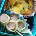 とんまんるん's cooksnap of when they made ビールやお弁当に♪ウインナーの胡瓜巻き串.
