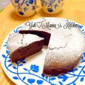 YUH♡ママ's cooksnap of when they made サクッ☆しっとり♪チョコレートケーキ.