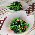 ﾋﾟﾝｸ☆ﾏｶﾛﾝ's cooksnap of when they made 味噌deほうれん草のごま和え.
