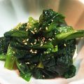 リンリン0205's cooksnap of when they made 簡単！小松菜のナムル.