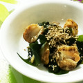 ☆こまっと☆'s cooksnap of when they made 魚介とわかめのからし酢味噌.