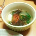 にゃにゃ☆☆☆'s cooksnap of when they made もずくと豆腐のあったかぷるぷるスープ.