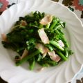 バウンド's cooksnap of when they made のらぼう菜のペペロンチーノ風.