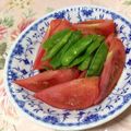 あざらしの赤ちゃん's cooksnap of when they made 絹さやトマトサラダ.