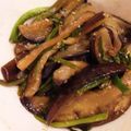 Ipong's cooksnap of when they made ナスとせりの辛味噌炒め.