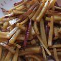 m0cha's cooksnap of when they made 簡単♪揚げない芋けんぴ(さつまいも炒め).