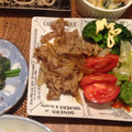 サーモン万里's cooksnap of when they made 我が家の生姜焼き.
