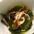 3life's cooksnap of when they made 新芽ワカメとカニカマの酢の物.