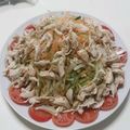 もこもこtrain's cooksnap of when they made 春野菜と蒸し鶏のおかずサラダ.
