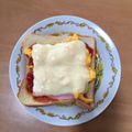 クック2NS7SA☆'s cooksnap of when they made 簡単！朝食に！たまハムチケチャトースト.