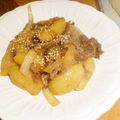 チヒナコ's cooksnap of when they made ♡新じゃがと豚肉の味噌照り炒め♡.
